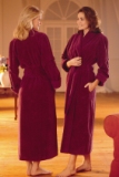 Luxury Chenille Wrap Dressing Gown With Scrolls