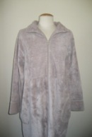 Mink Zip Chenille Dressing Gown 60% OFF
